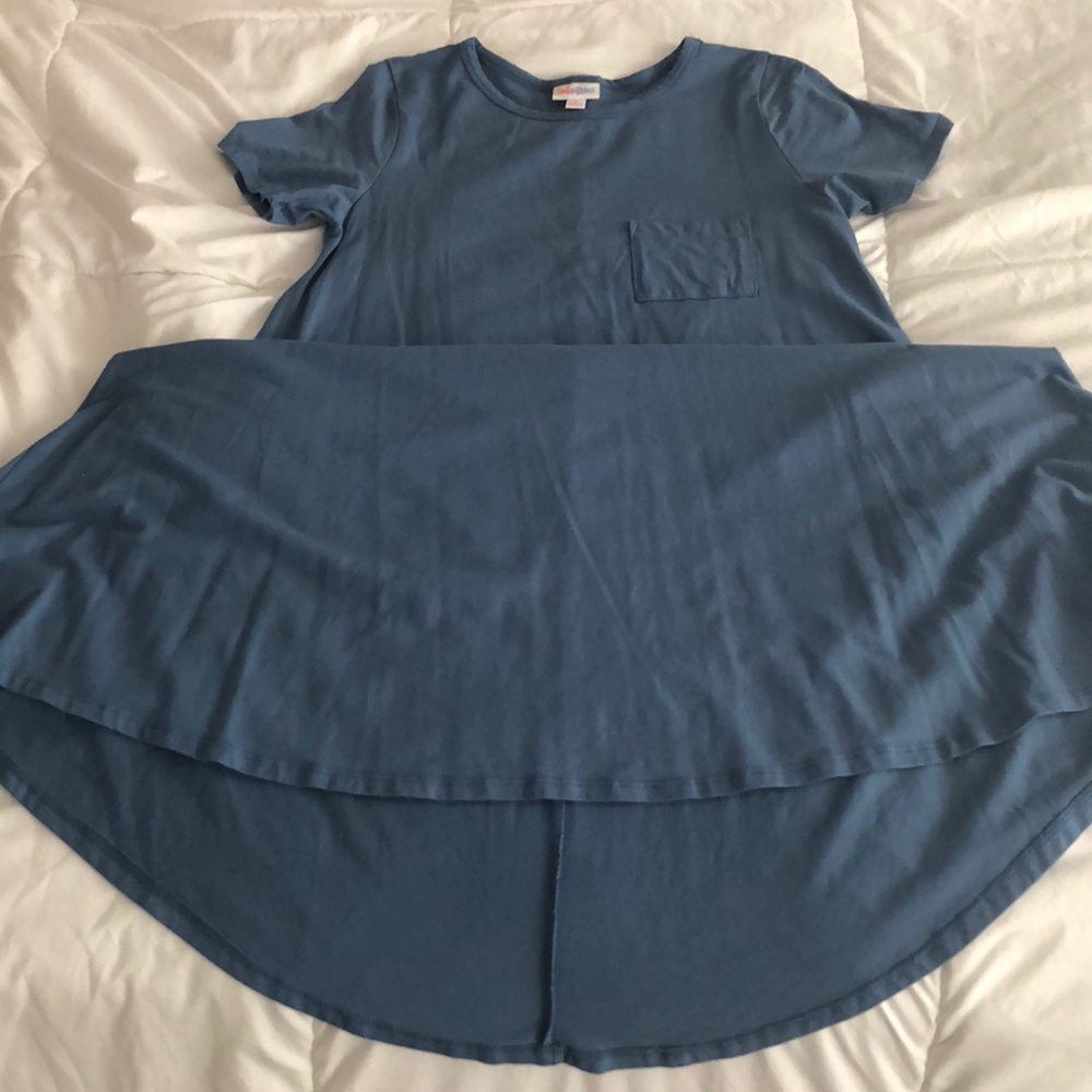 Blue Lularoe Carly dress